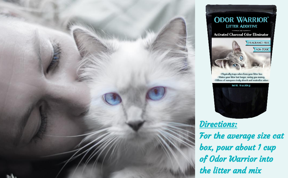 Sapphire Labs Odor Warrior Cat Litter Deodorizer Cat