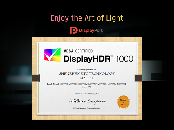 Display HDR1000