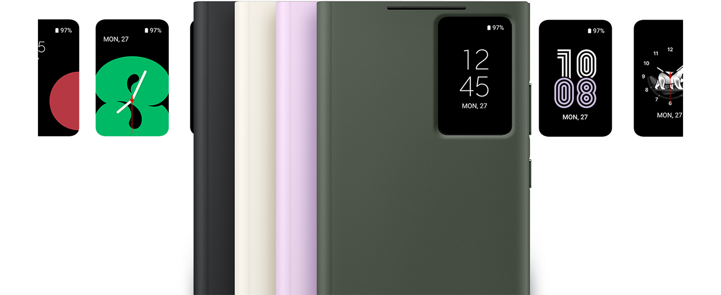 Samsung Galaxy S23 Ultra Smart View Wallet Case Lilac Amazon.co.uk