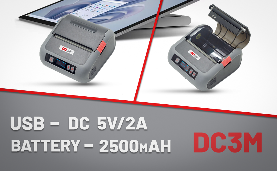 DC3M Mobile Label Printer 
