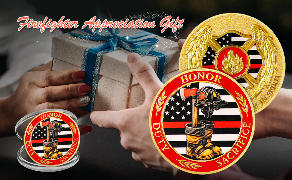 Firefighter Challenge Coin