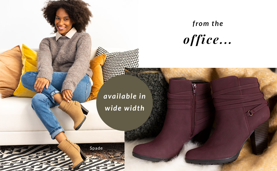 White mountain spade booties Clearance