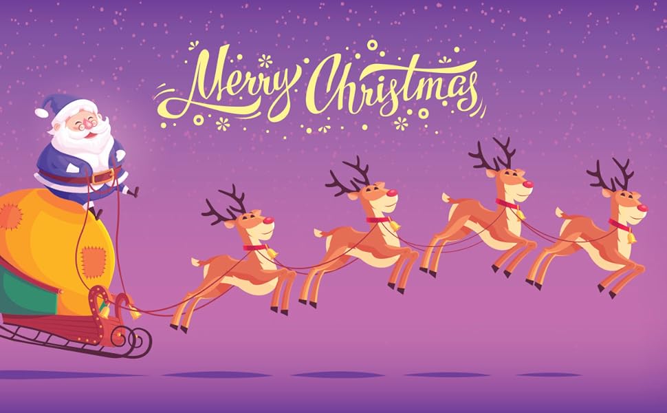 NUOGIC 36inch White Christmas Tree Skirt for 5FT 6FT 7FT