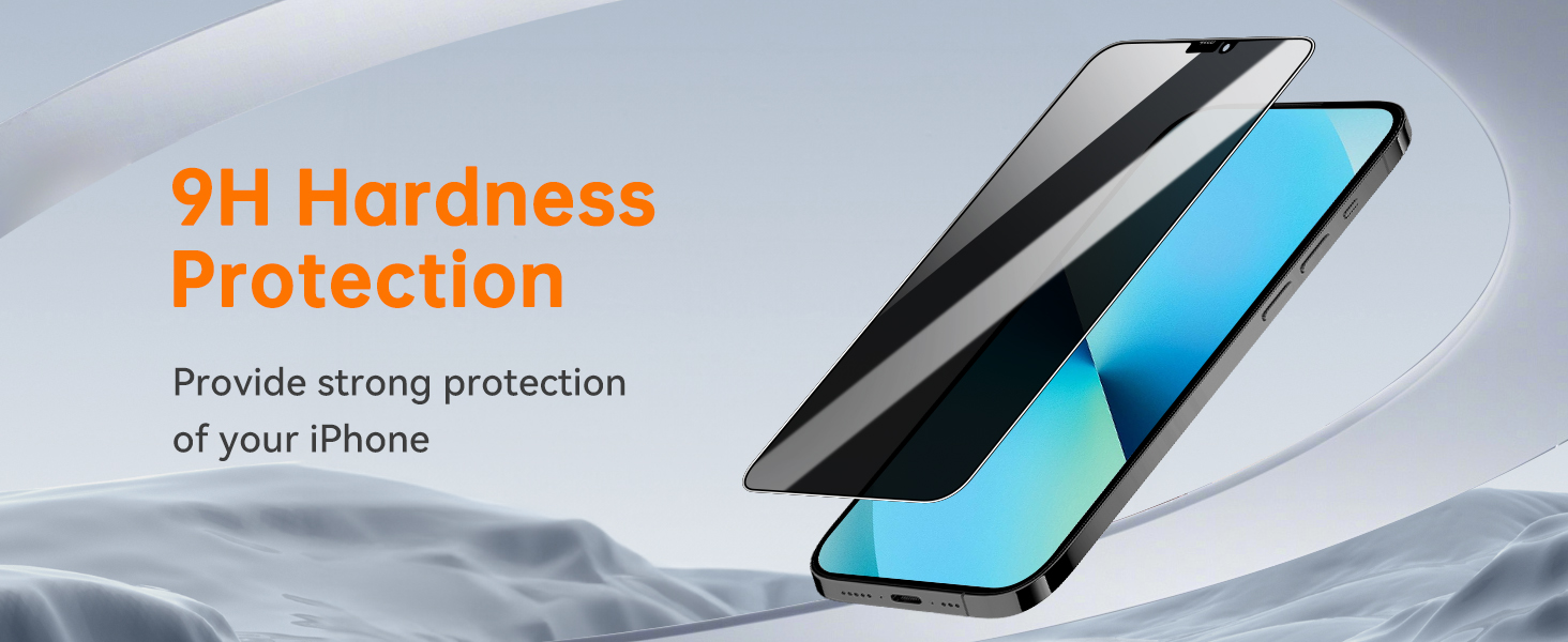 Qularlans 2 Pack for iPhone 14/13/13 Pro Privacy Screen