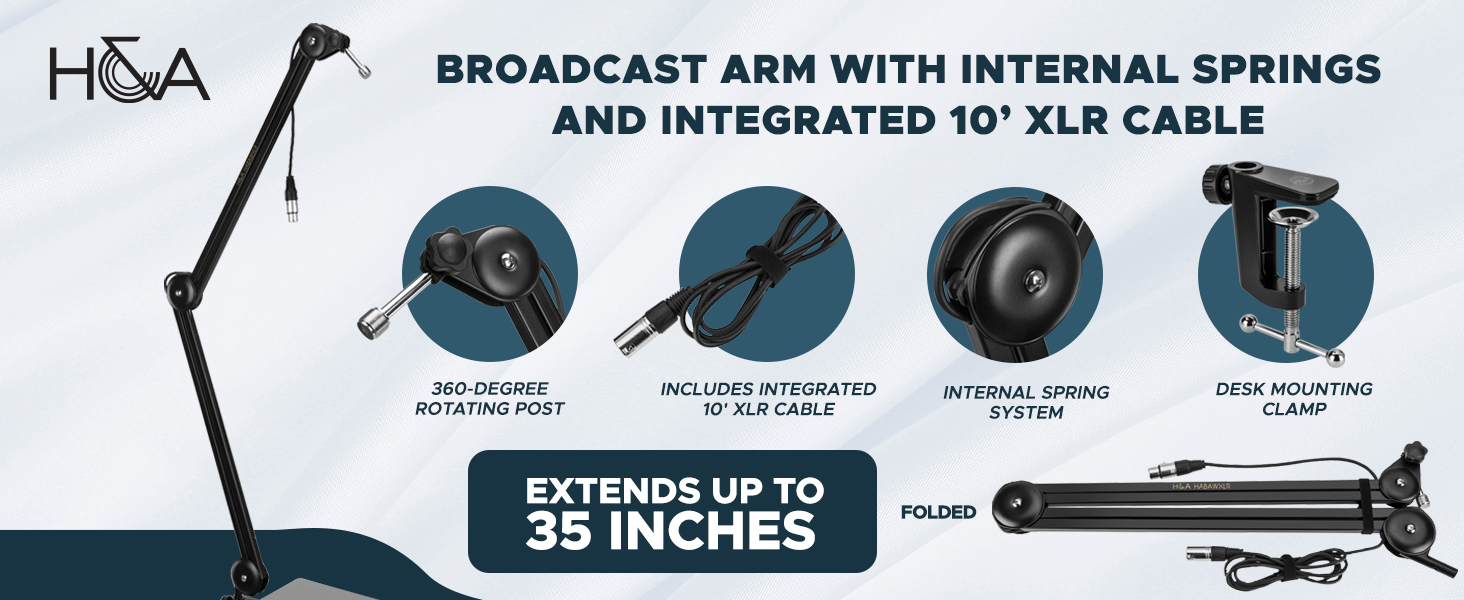 broadcast arm