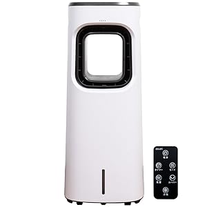 Amazon | seathestars 上部給水 ブレードレス 冷風扇 冷風機