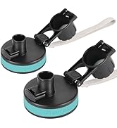 Flip Lid for Hydro Flask Wide Mouth - 12, 18, 32, 40, 64 oz Water Bottles, Spout Lid for Hydrofla...