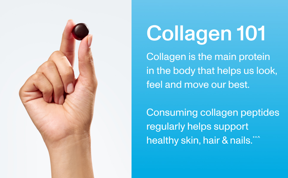 Collagen is the main protein in the body that helps us look, feel and move out best.
