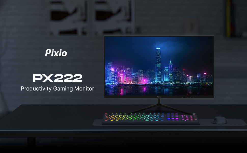 Pixio PX222 22 inch 75Hz 1080p FHD Full HD 1920x1080