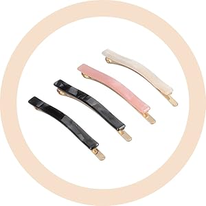 Barrettes à cheveux nacrées dessange