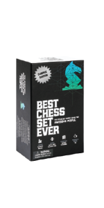 Chess Set Ever includes only chess tournament grade components. Our Triple Weighted Staunton Chess