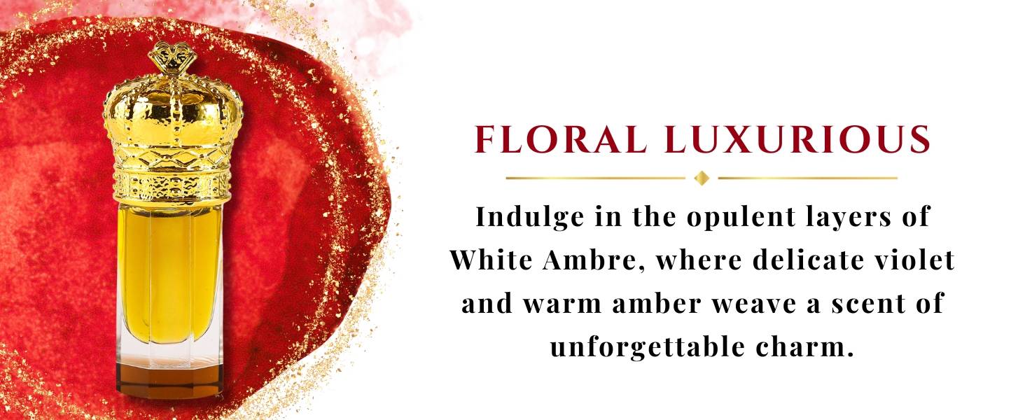White Ambre alcohol free pheromone scented perfume oil 