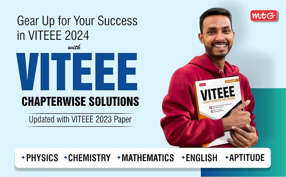 MTG VITEEE Chapterwise Previous 13 Years Solved Papers With 5 Model