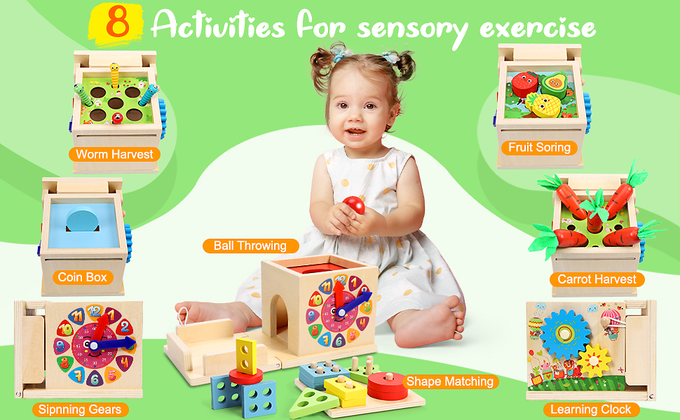 Montessori toys from 1 year