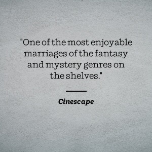 Cinescape loue le mélange de livres de fantaisie-mystère comme très agréable
