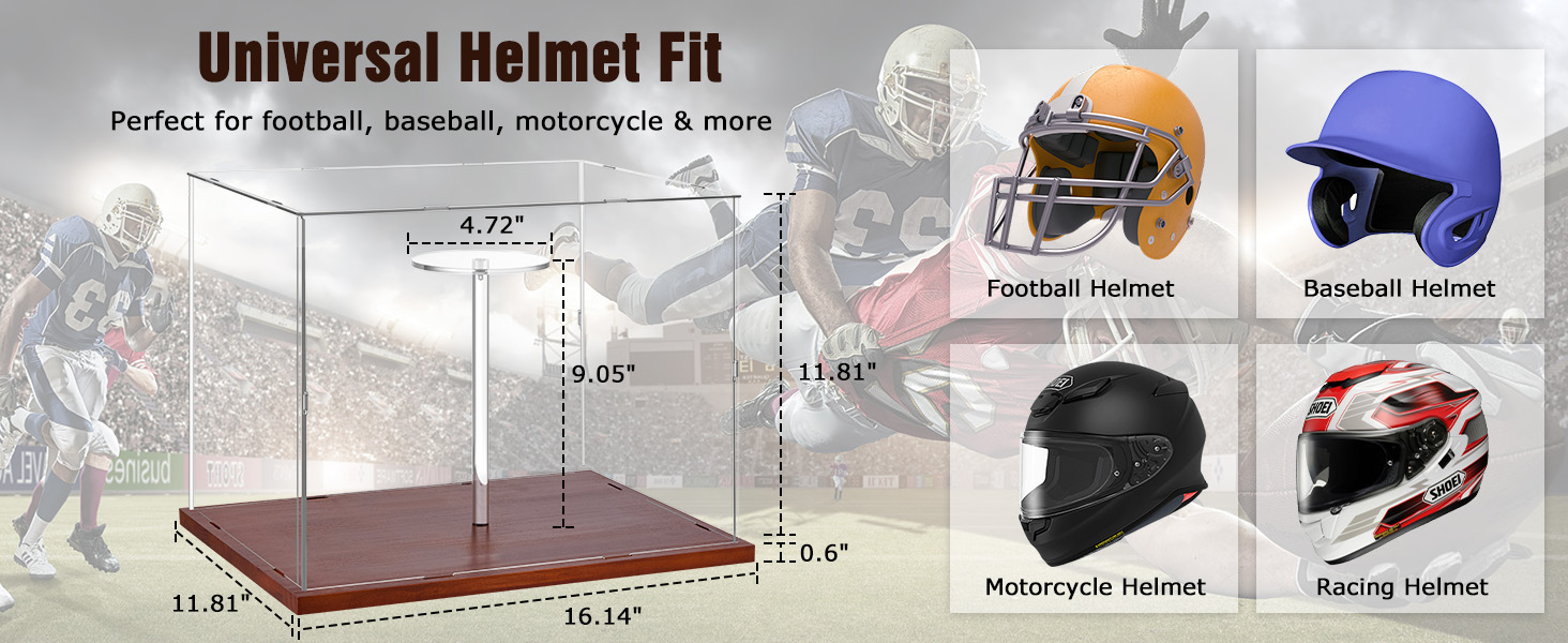helmet display case