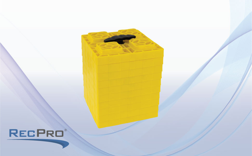 RecPro RV Leveling Blocks Stackable 10 Piece Compatible