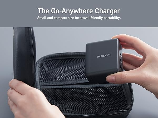 Elecom Wall Charger 100 watt 3 Port
