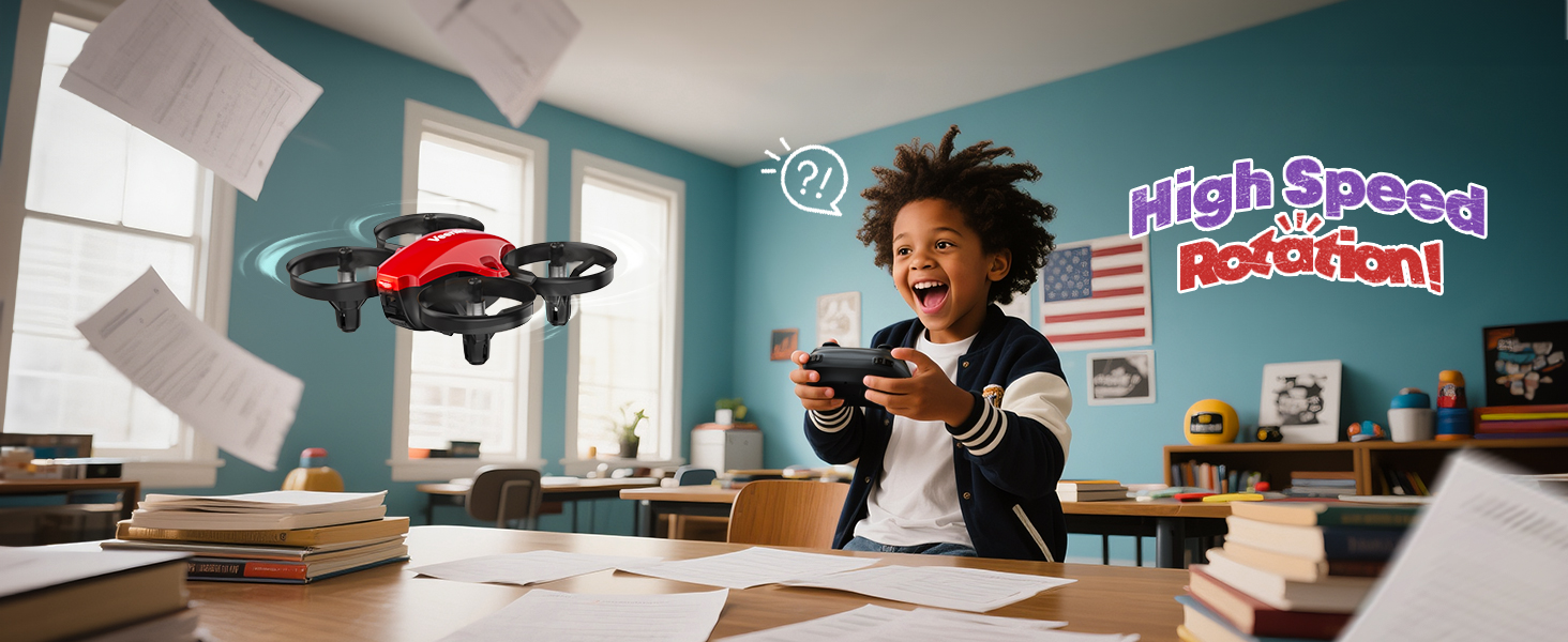 V995-red Mini drone for kids