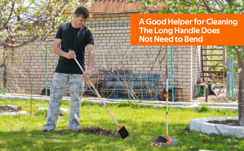 broom and dustpan set