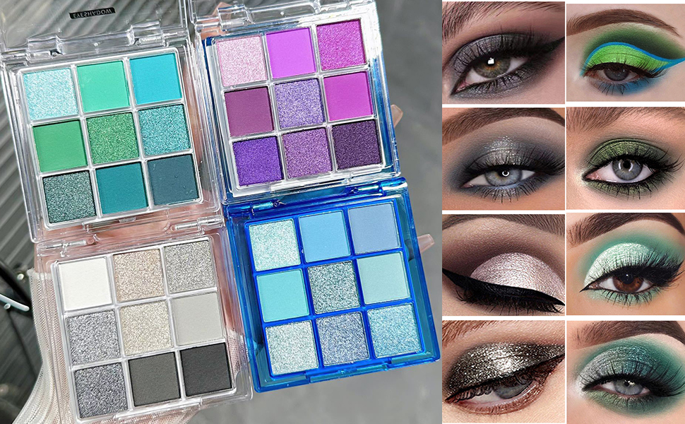4 Pack/Set Eyeshadow Palette Set