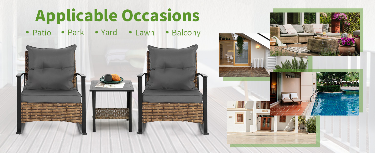 Outdoor Rocking Chair