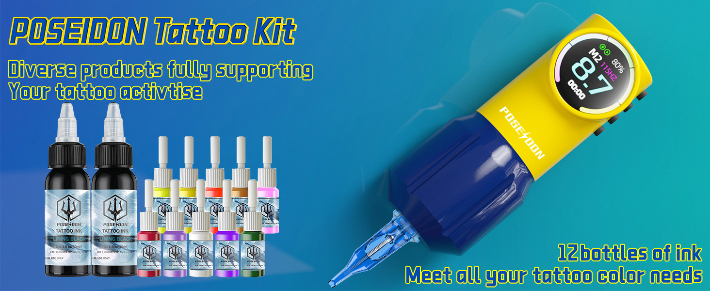 POSEIDON Tattoo Pen detailed specifications