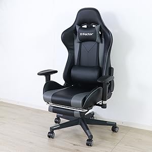 ゲーミングチェア フットレスト付き リクライニング 調節可能 仕事 楽天市場】ゲーミングチェア フットレスト付き アームレスト高さ