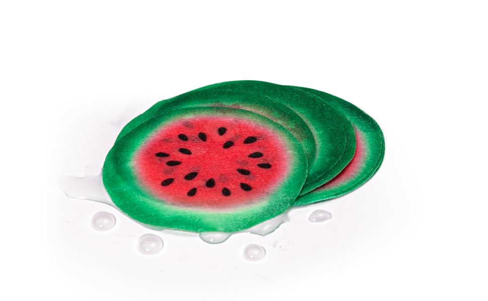 Máscara para Olhos de Melancia é ideal para reduzir sinais de cansaço, acalmar e hidratar a pele