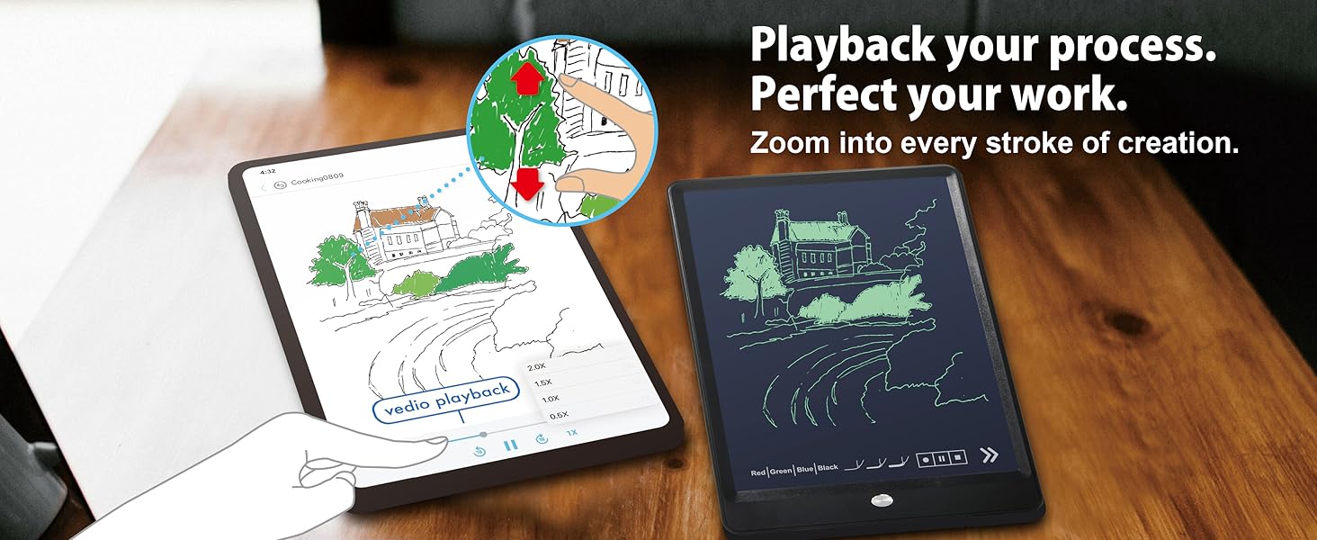 smart pen and notebook