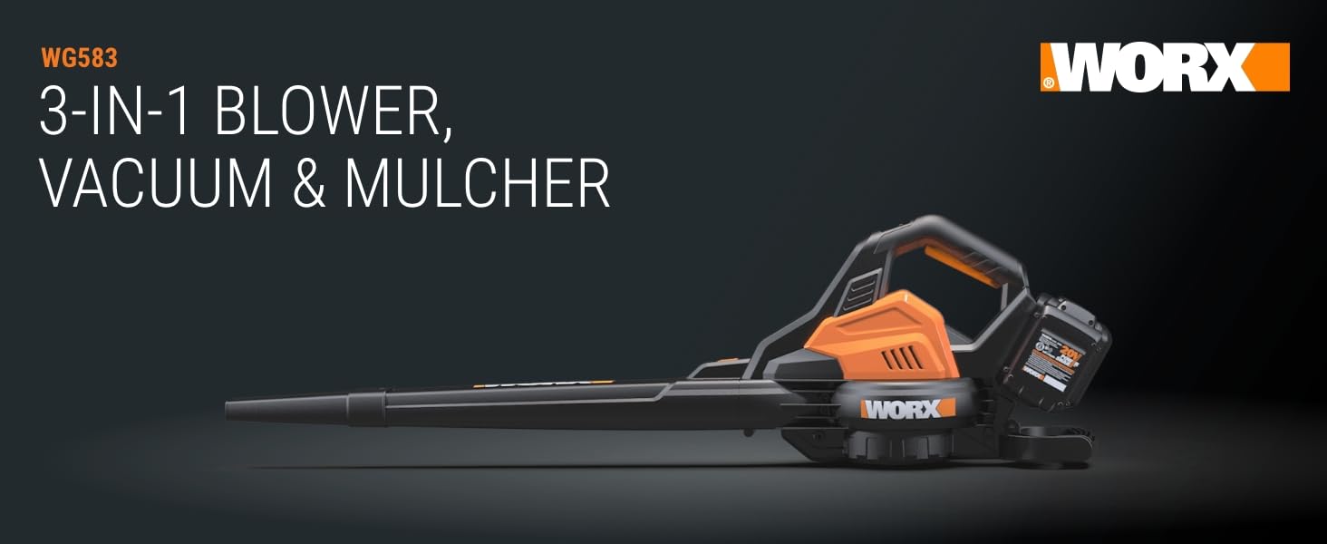 Worx 3-in-1 blower