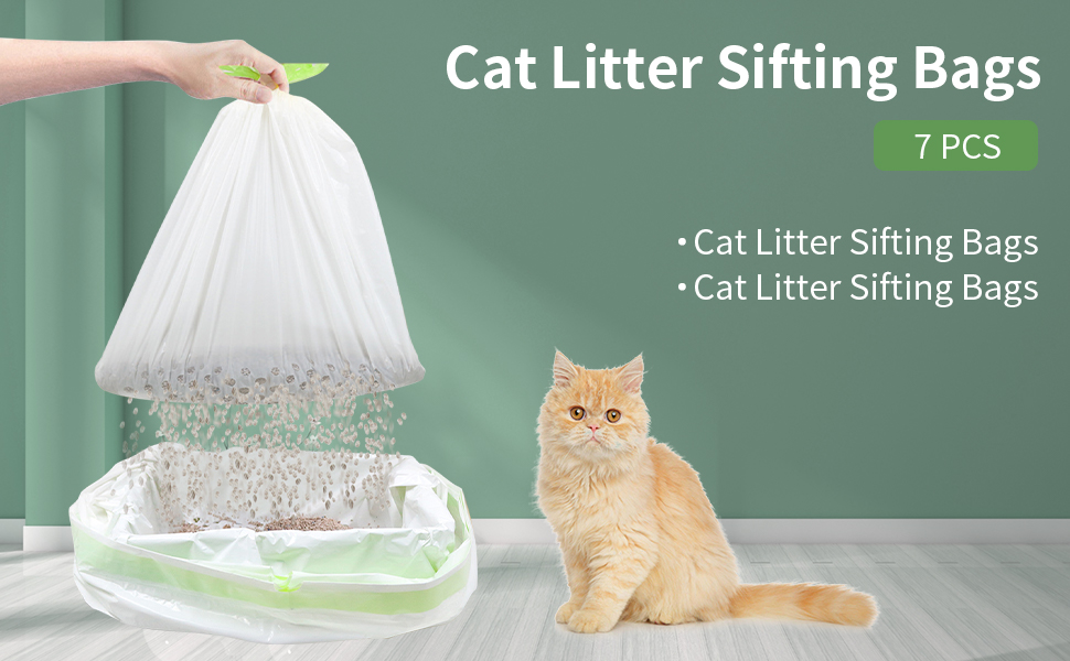 Riyanon Kitty Litter Liners, Litter Box Liners, Litterbox