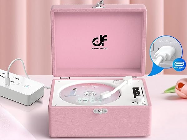 cd player pink