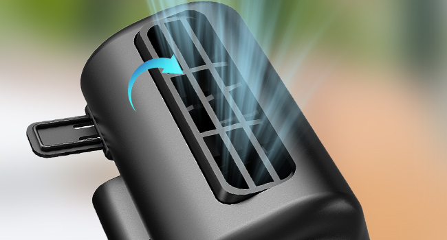 body fans that blow cold air