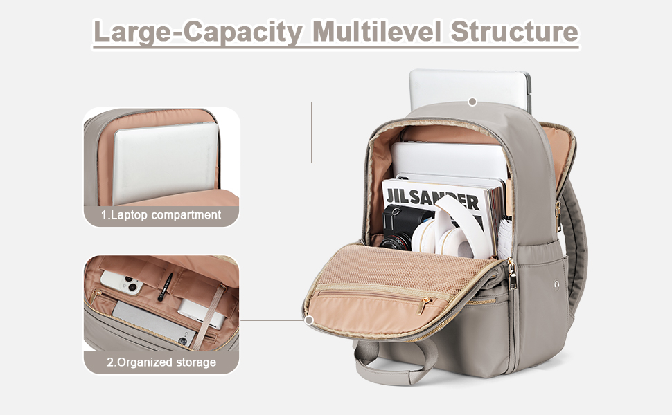 Travel Laptop Backpack for Women