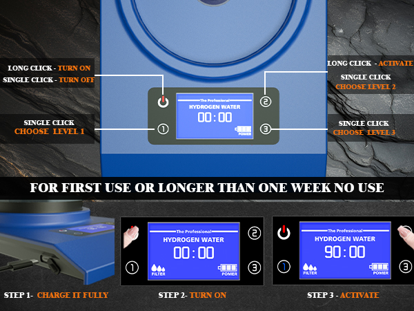 hydrogen water maker