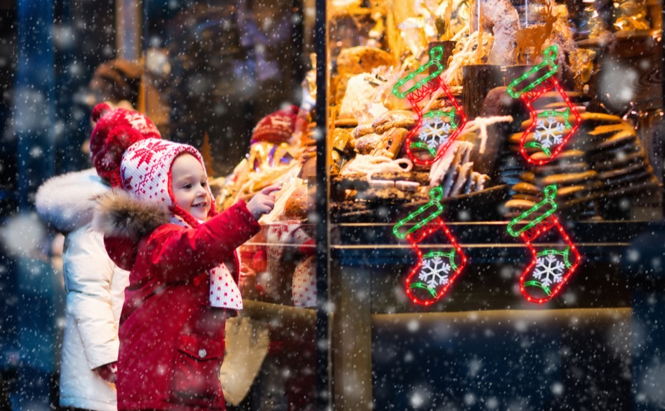 Christmas Decorations TRWYMZ Set of 4 LED Christmas Sock