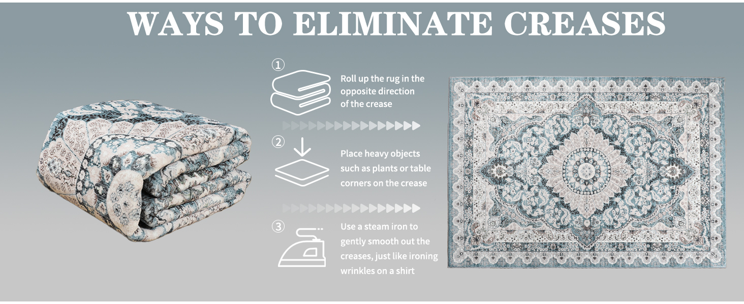 Foxmas 6x9 Area Rugs for Living Room, Machine Washable