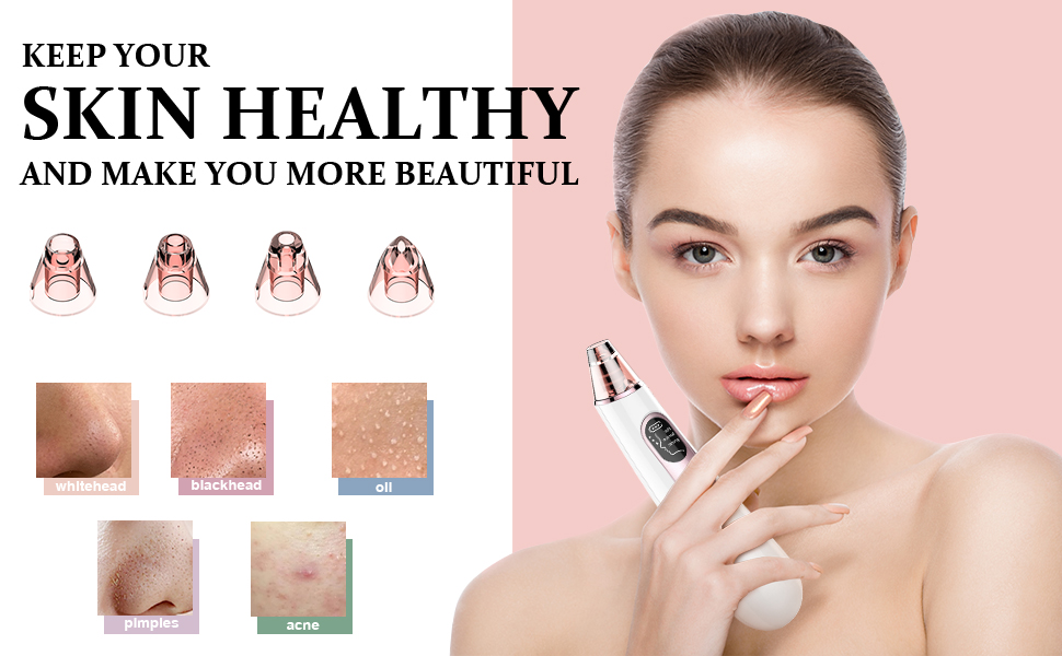 Blackhead Remover Vacuum Pore Cleaner Black Head Remover Tools