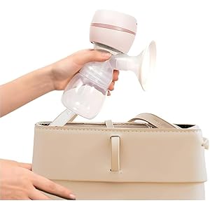 Electric Breast Pump for Breastfeeding – BPA-Free, Painless Breast Massage, 3 Modes & 9 Levels with Strong Suction for Feeding Mothers (PINK(MEDIUM))