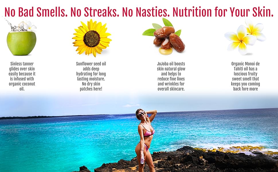 No bad smells and nutrition information