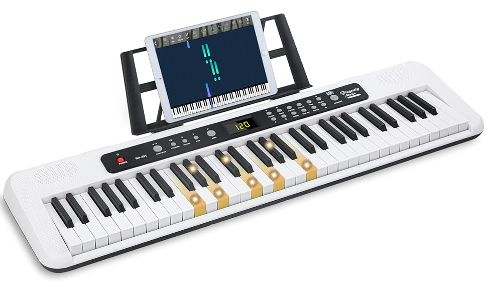 Piano Keyboard 61Key, Keyboard Piano Portable, Electric