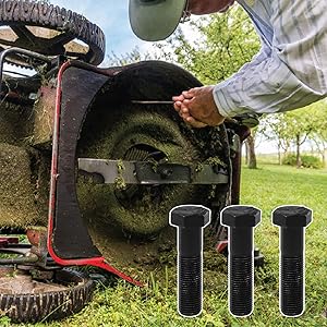 Amazon.com : AAAQQ Mower Blade Bolts 243583 (3pcs) for