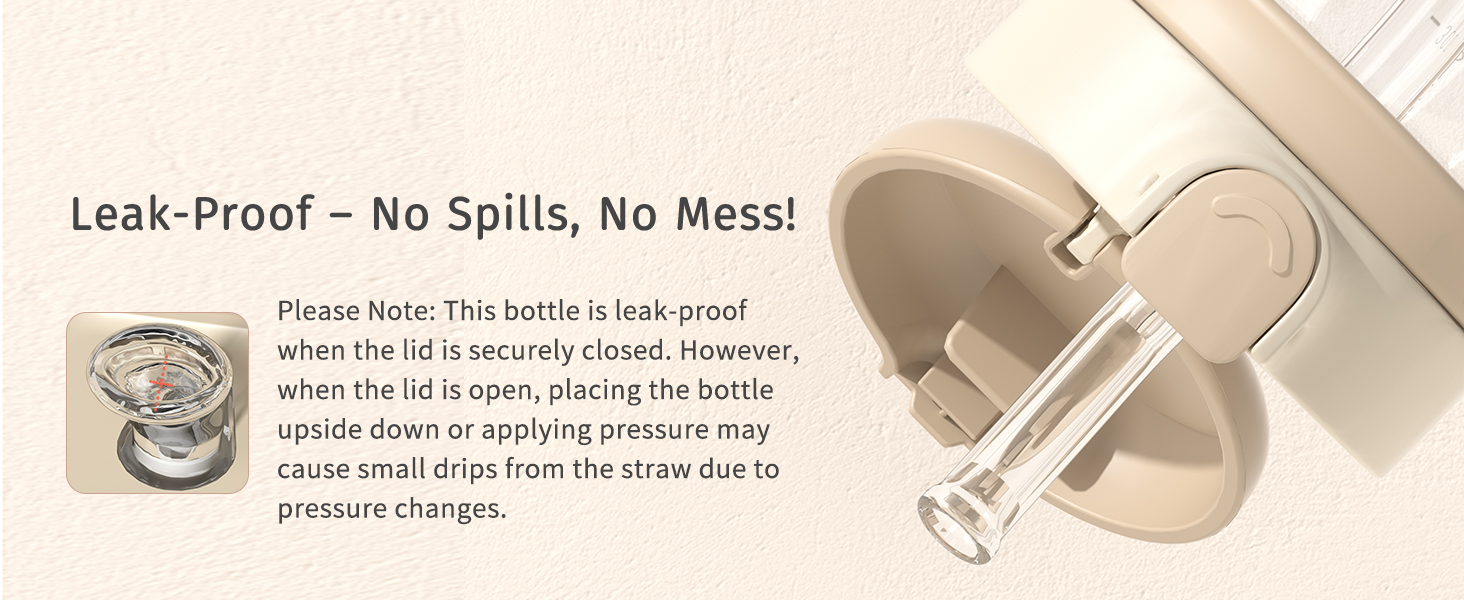 Leak-proof sippy cups
