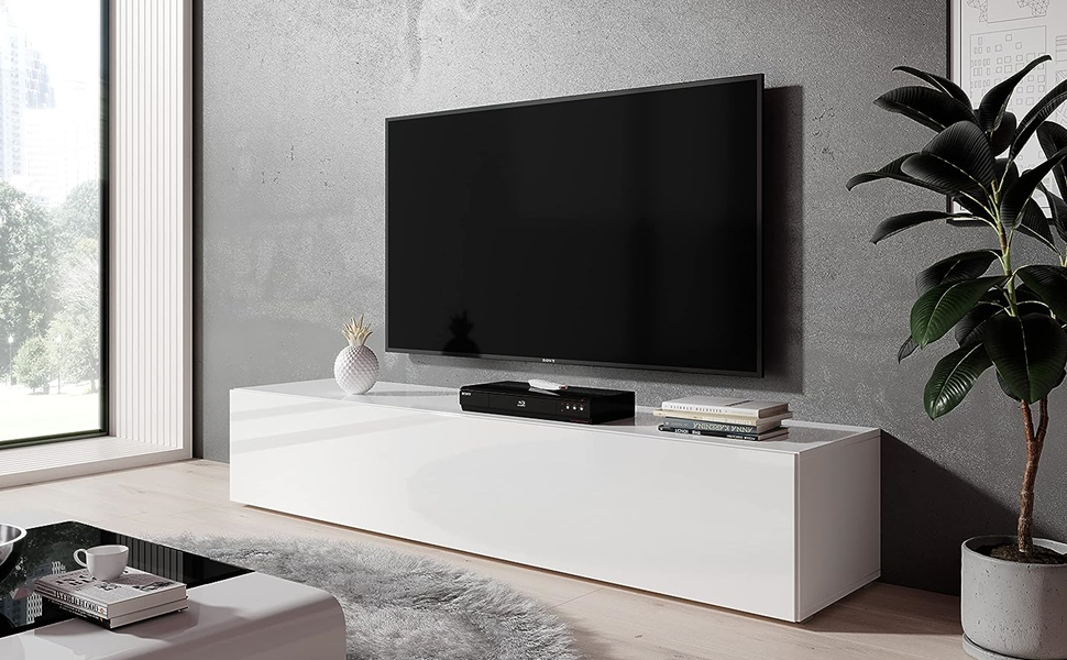 Led Entertainment Center with Storage