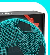 Fullove Gift for 6 7 8 9 10 Year Old Boy Football Lamp, 5-10 Year Old Boys Toy Gifts for Kids Age...