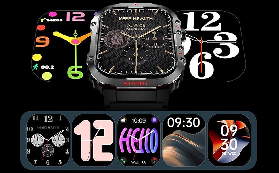 Hundreds of Watch Faces. Endless Style. Instant Customization