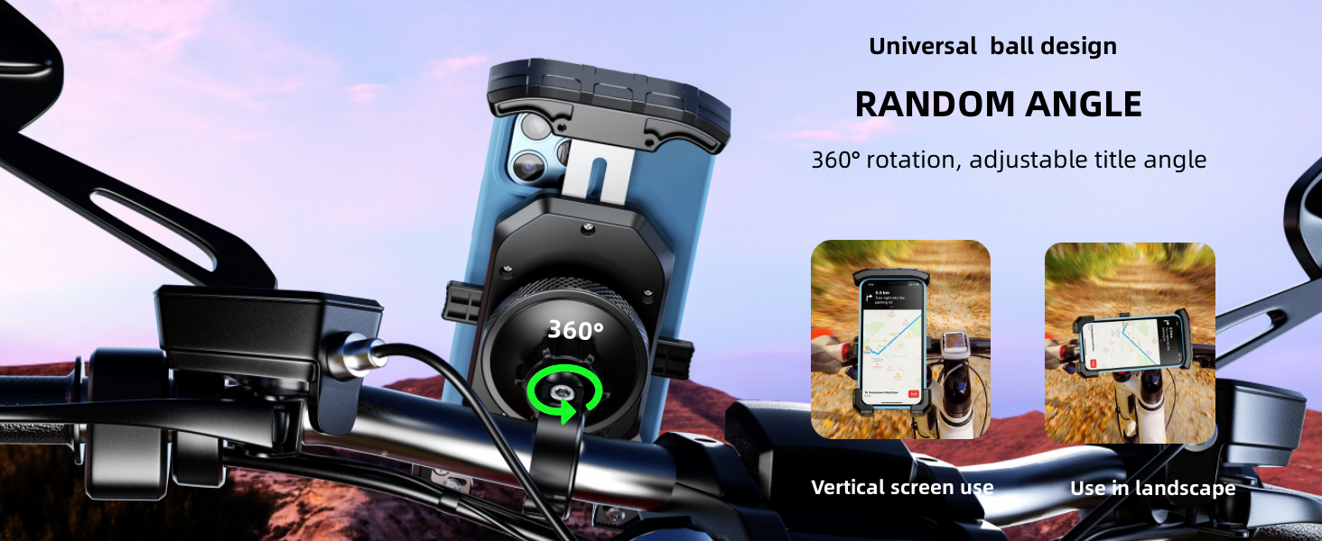 motorcycle phone handlbar mount