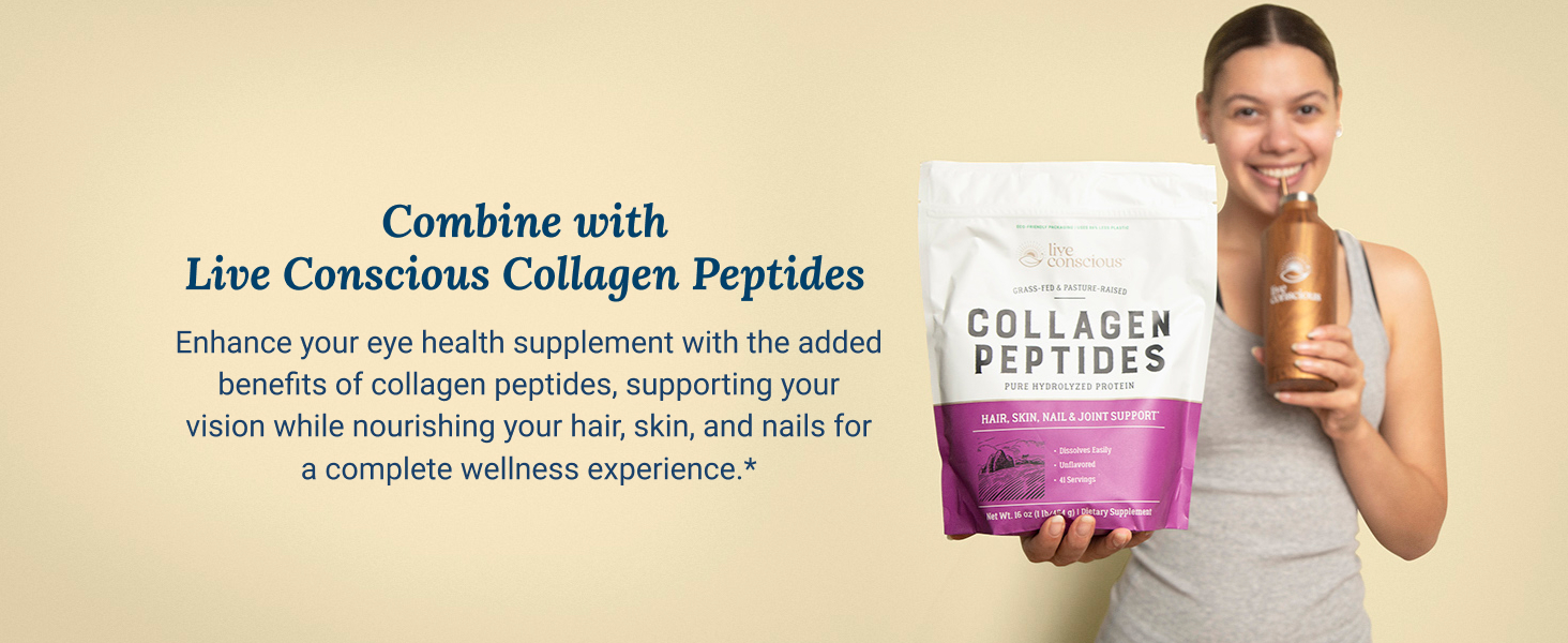 combine with live conscious collagen peptides