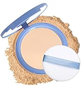 FeiCuiYun Oil Control Matte Perfection Face Powder Compact For Women, Matte Smooth Flawless Setti...